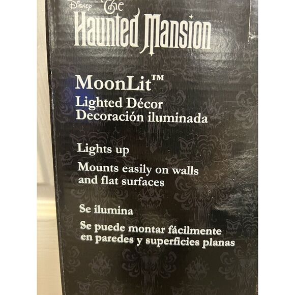 Haunted Mansion Moon Lit Wall decor Gemmy - Picture 5 of 6